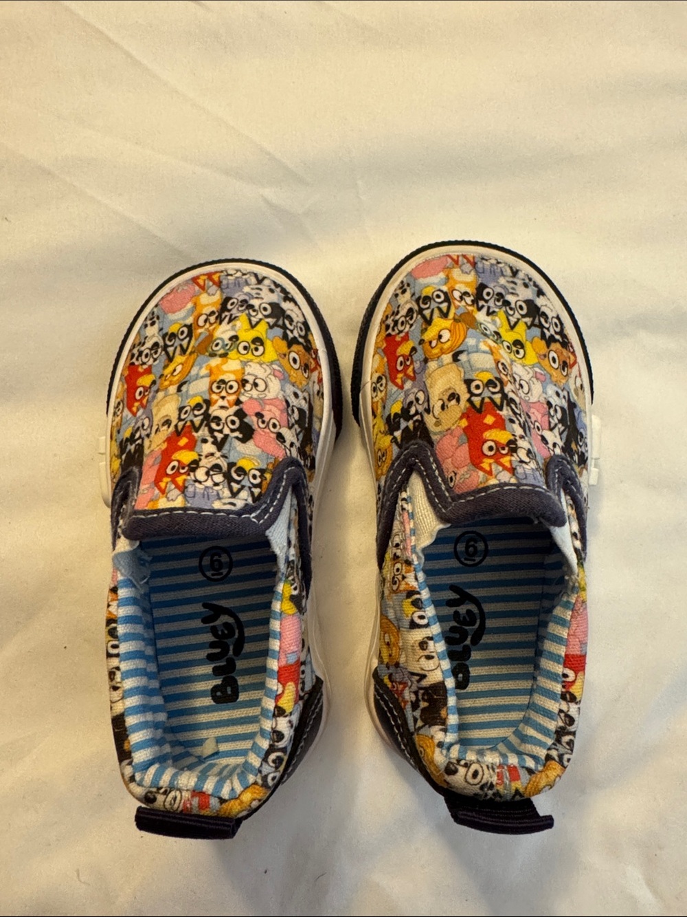 Bugsy Colorful Character Slip-On Baby Shoes in Multicolor